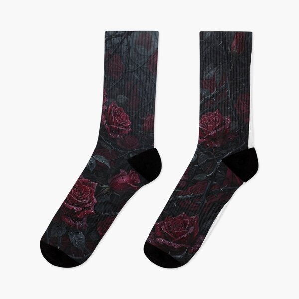 Item preview, Dark Crimson Roses and Sharp Thorns designed and sold by Owcomm.