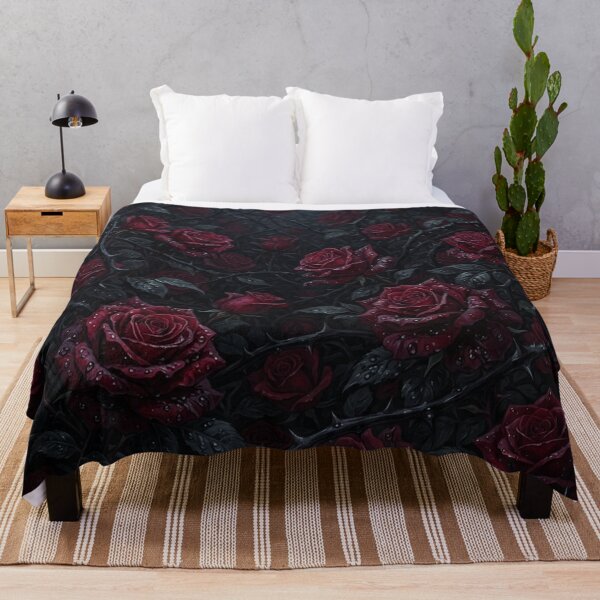 Item preview, Dark Crimson Roses and Sharp Thorns designed and sold by Owcomm.