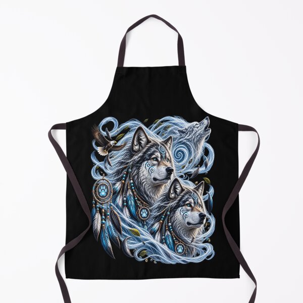 Item preview, Wind Wolves – Guardians of the Eternal Sky designed and sold by TroviTutto.