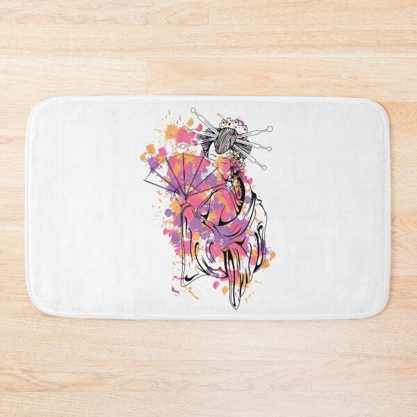 Artikelvorschau, Kimono Girl Stickertee entworfen und verkauft von EdieSeal.