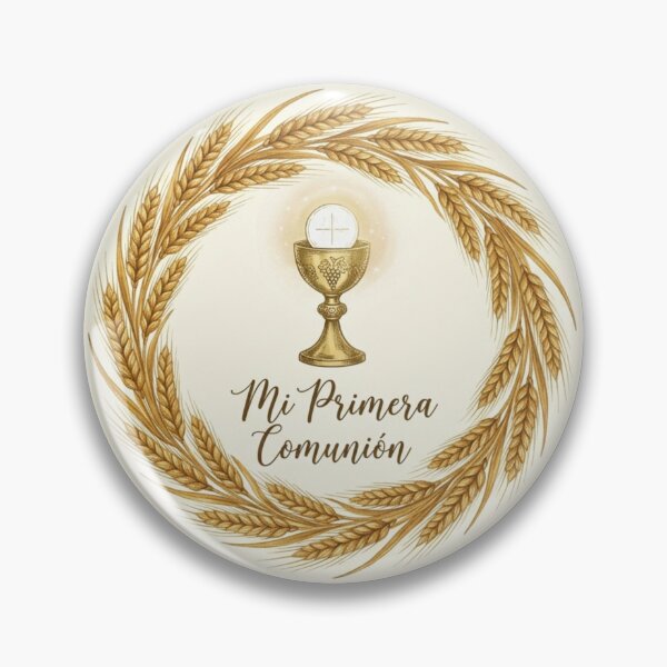 Item preview, My First Communion Chalice and Vintage Wheat designed and sold by MantoSagrado.