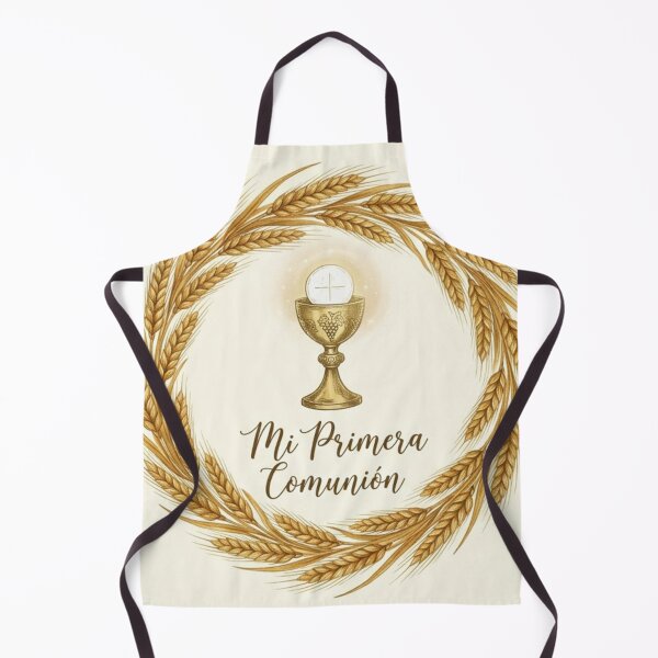 Item preview, My First Communion Chalice and Vintage Wheat designed and sold by MantoSagrado.