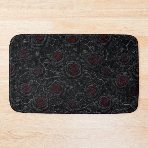 Item preview, Dark Gothic Rose Pattern with Thorns designed and sold by Owcomm.