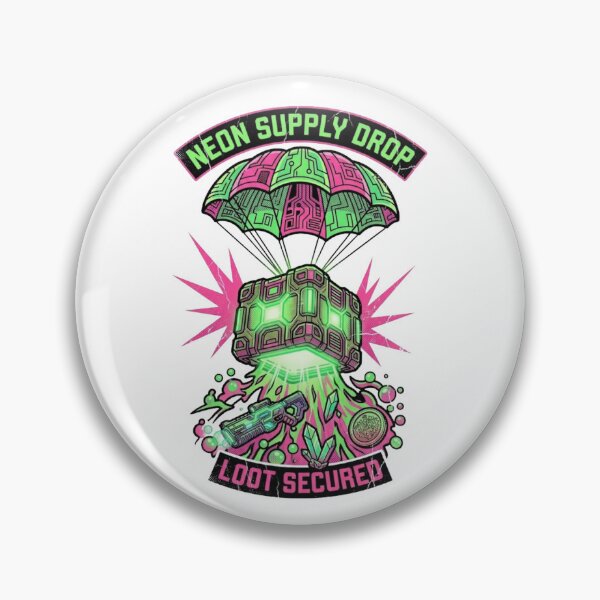 Item preview, Tactical Supply - Retro Neon Airdrop designed and sold by conamor-bymel.