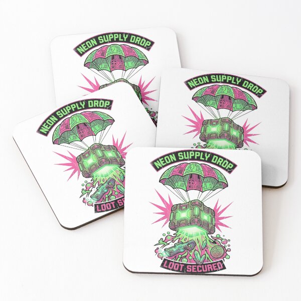 Item preview, Tactical Supply - Retro Neon Airdrop designed and sold by conamor-bymel.