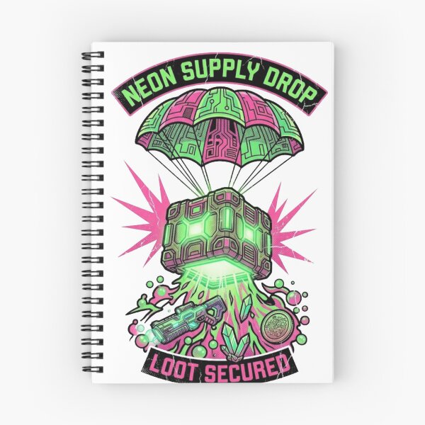 Item preview, Tactical Supply - Retro Neon Airdrop designed and sold by conamor-bymel.