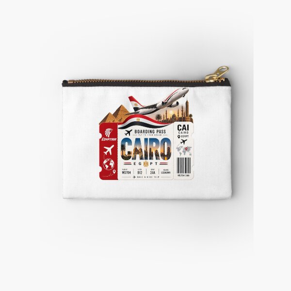 Item preview, Cairo Boarding Pass | Cairo Flight Ticket Art | Ancient Egyptian Horus Design  designed and sold by GulfSignature.