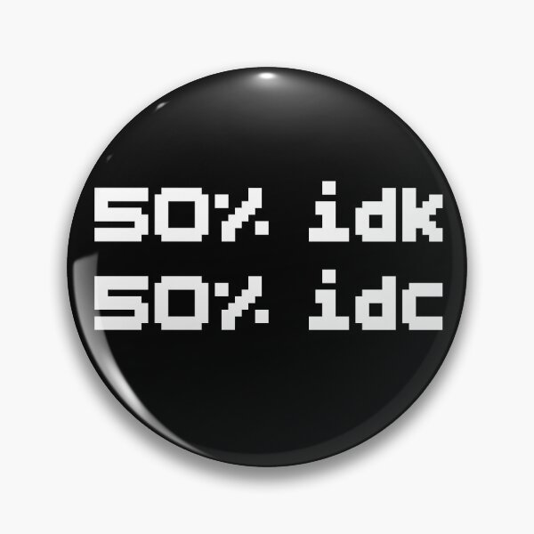 Item preview, IDK IDC IDGAF T-Shirt Idk Idc Idgaf Sarcastic T-Shirt designed and sold by BlueLineLAX.