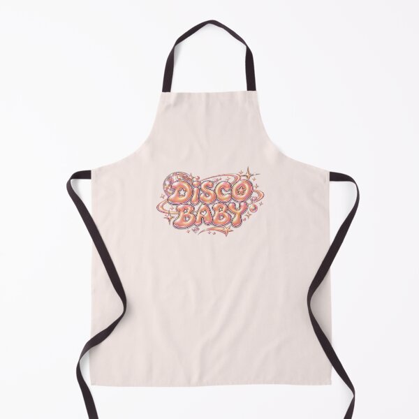 Item preview, Disco Baby Peach Chrome Bubble Text designed and sold by Inkworksbyshery.