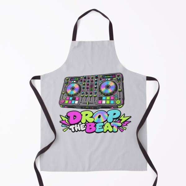 Item preview, Drop The Beat – Neon DJ Music Graphic T-Shirt designed and sold by Aimetoi.