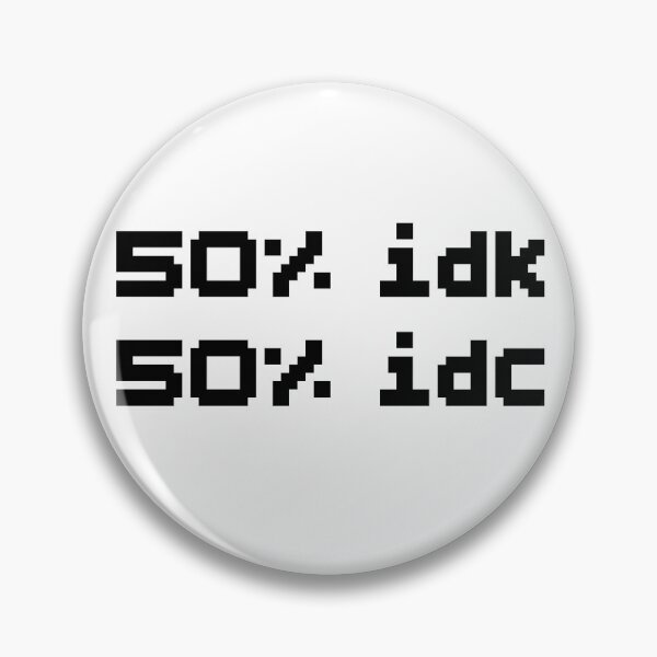 Item preview, IDK IDC IDGAF T-Shirt Idk Idc Idgaf Sarcastic T-Shirt designed and sold by BlueLineLAX.