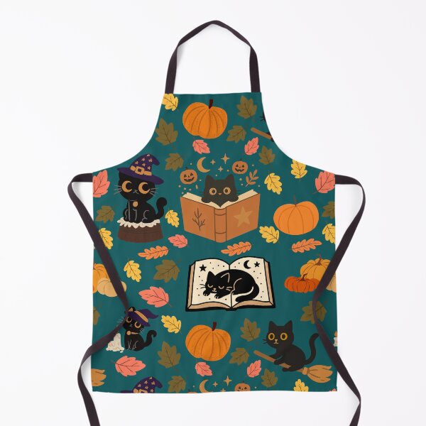 Item preview, Witch black cat with yellow eyes designed and sold by BigfeetLittlepaws.