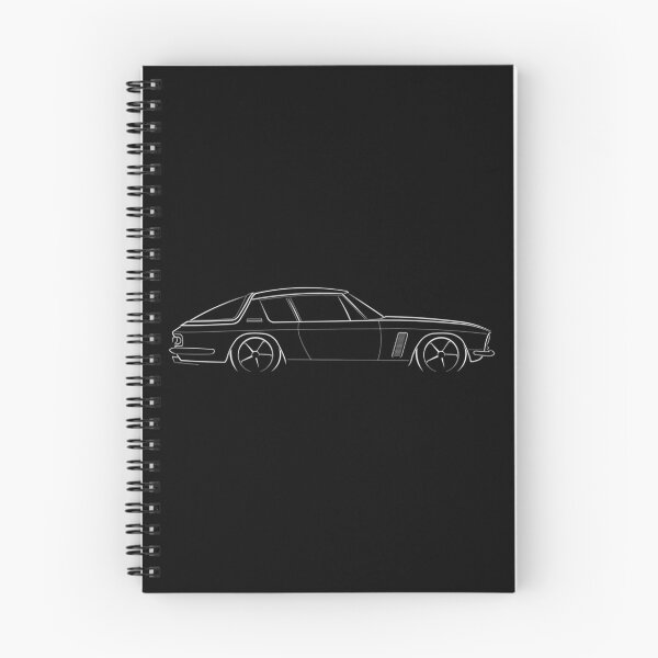 Item preview, Jensen Interceptor 2 - Profile Stencil White designed and sold by EdieSeal.