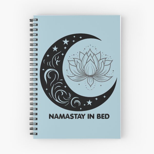 Item preview, Namastay in Bed Lotus blossom - moon - stars designed and sold by 247DesignStudio.