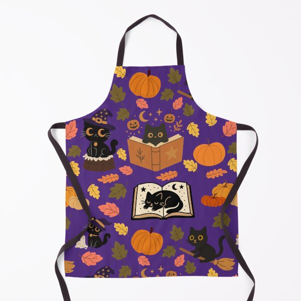 Item preview, Witch black cat with yellow eyes designed and sold by BigfeetLittlepaws.