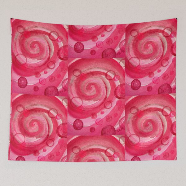 Item preview, Hot Pink Visual Meditation  designed and sold by ArtwithaFriend.