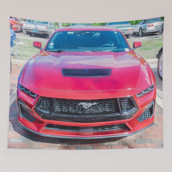 Aperçu de l'œuvre Ford Mustang GT50 rouge 2024 créée et vendue par RichFrancoCars.