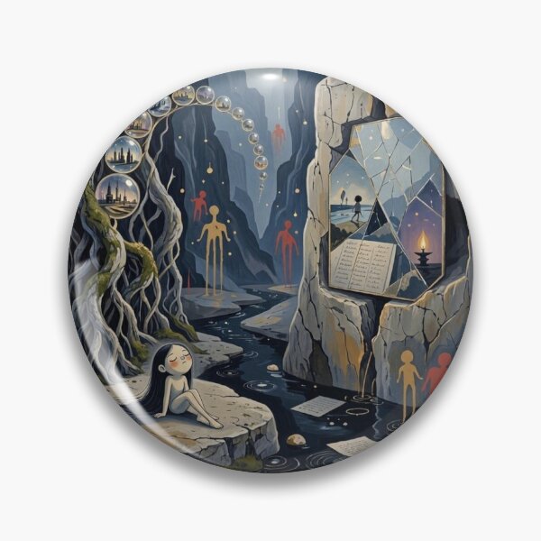 Item preview, Surreal Valley of Lost Memories designed and sold by Breezes-of-Ida.