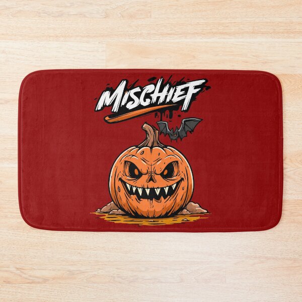 Item preview, Halloween Mischief Pumpkin and Bat designed and sold by RichardRags.