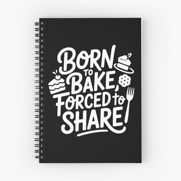 Item preview, Born to Bake, Forced to Share designed and sold by theartfulaspie.