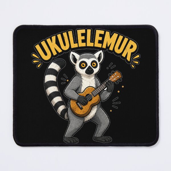 Item preview, Ukulelemur designed and sold by Konvero.
