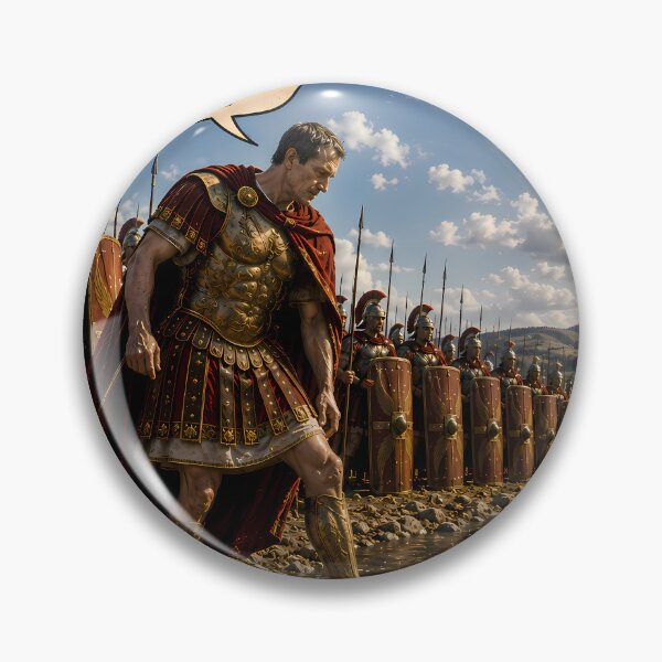 Item preview, Caesar Crossing the Rubicon | Ancient Rome History  designed and sold by Designed for War.