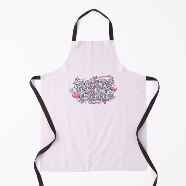 Item preview, Party Girl Chrome Chrome Bubble Text designed and sold by Inkworksbyshery.