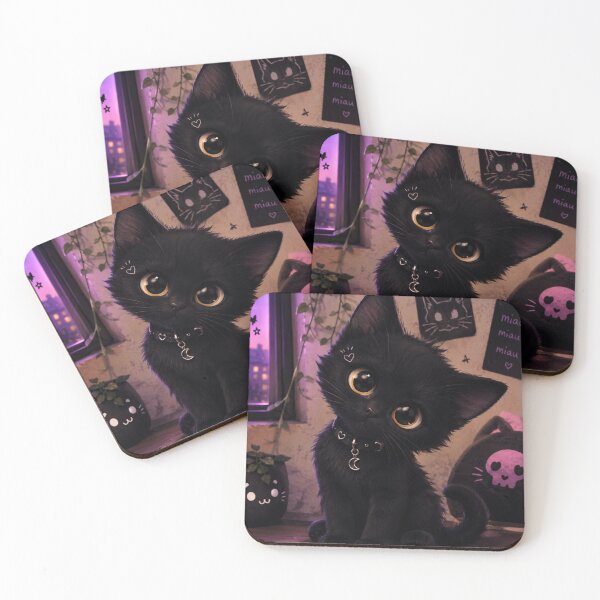 Item preview, Black Kitten designed and sold by Dreamcore And Art By Pau✨.