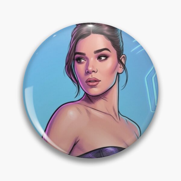 Item preview, HS Hailee Glam Fab Actress Lgbtq+ Comic Book Art Home Wall Decor Print Poster Pride TV Series Movie Music designed and sold by Mind Space.