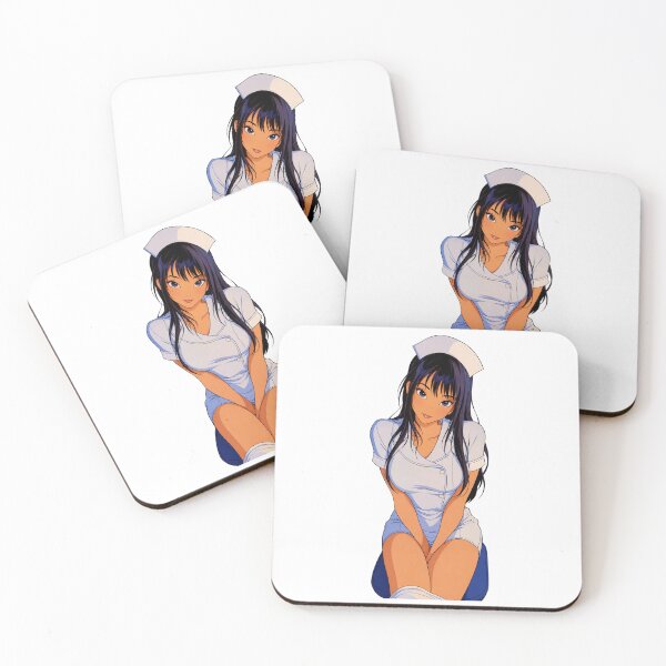 Item preview, Retro Nurse Pin-Up – Classic Cartoon Girl designed and sold by  Hollow Moon Studios..