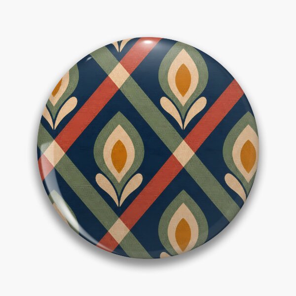 Item preview, Diagonal Trellis Floral Bud Pattern designed and sold by LuisWorks.