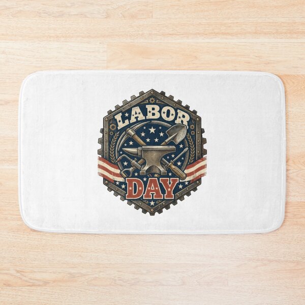 Item preview, Skilled Trade Gift Shirt - Labor Day Vintage Badge Tee designed and sold by relso.