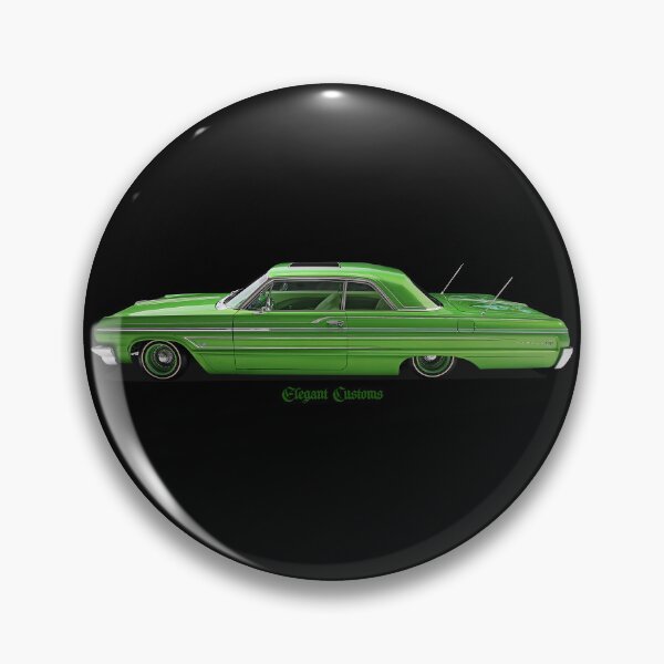 Item preview, 1964 Impala Green no text Kustom, Hot Rod, Muscle Car designed and sold by Elegant Customs.