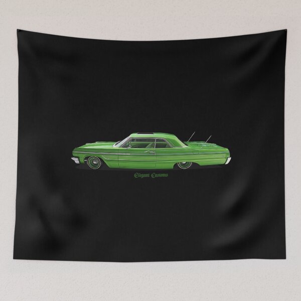 Item preview, 1964 Impala Green no text Kustom, Hot Rod, Muscle Car designed and sold by Elegant Customs.