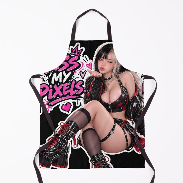 Item preview, Nika Vant Kiss My Pixels Alt Girl designed and sold by NikaVant.