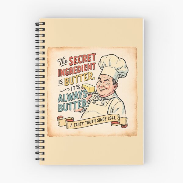 Item preview, Chef Promotes Butter Enthusiastically designed and sold by ThreadRiotTees.