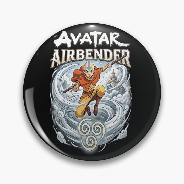 Item preview, Avatar Aang Airbending Master Vintage Art designed and sold by Johnnies.