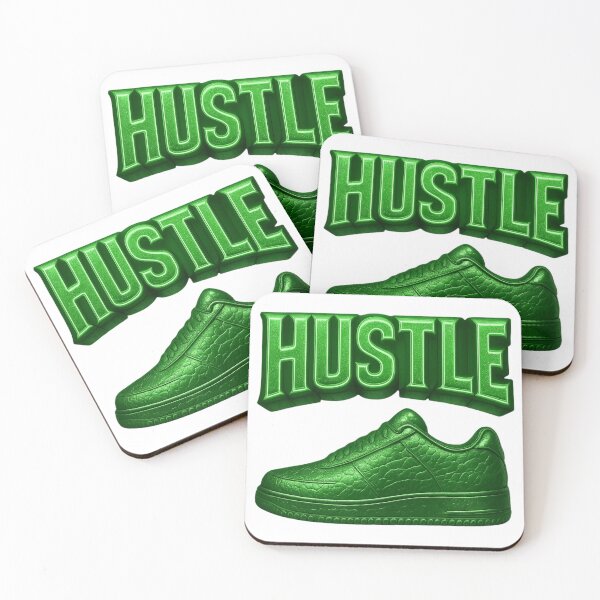 Item preview, Hustle Money Metallic Typography Design designed and sold by Imaginarium of Chaos falcon88 .