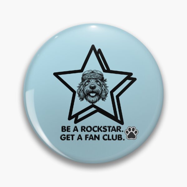 Item preview, Be a Rockstar - Boho/Dog lover humor designed and sold by 247DesignStudio.