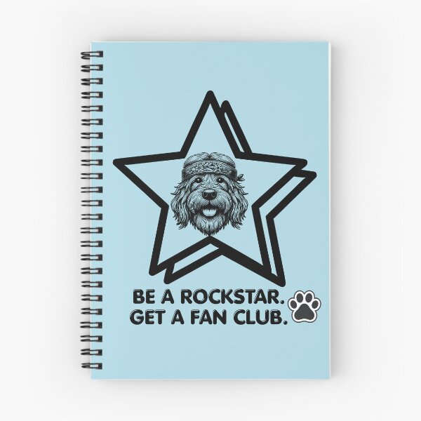 Item preview, Be a Rockstar - Boho/Dog lover humor designed and sold by 247DesignStudio.