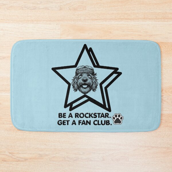 Item preview, Be a Rockstar - Boho/Dog lover humor designed and sold by 247DesignStudio.