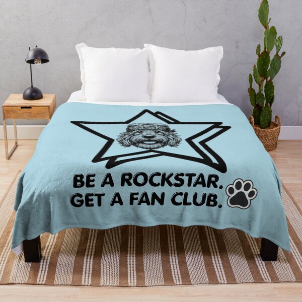 Item preview, Be a Rockstar - Boho/Dog lover humor designed and sold by 247DesignStudio.