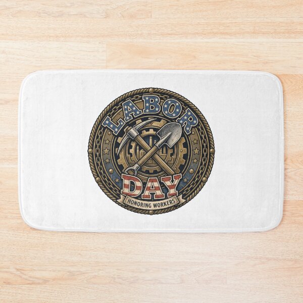 Item preview, Labor Day Craftsman Shirt - Vintage Trade Badge Tee designed and sold by relso.