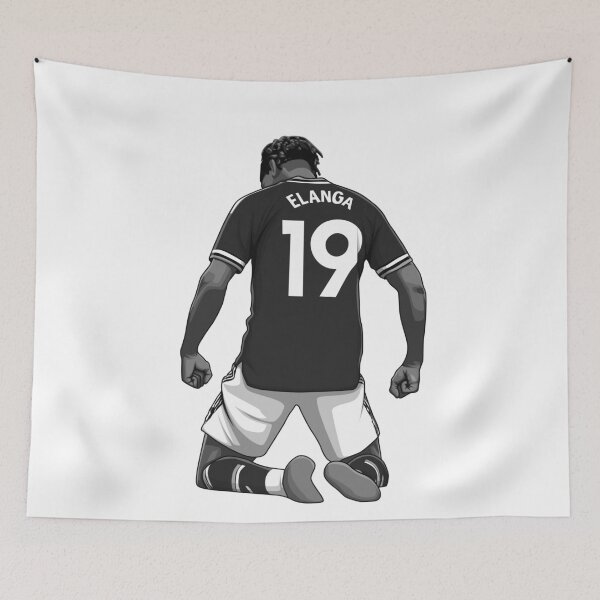 Item preview, Anthony Elanga Black and White Version designed and sold by Aldduardo.