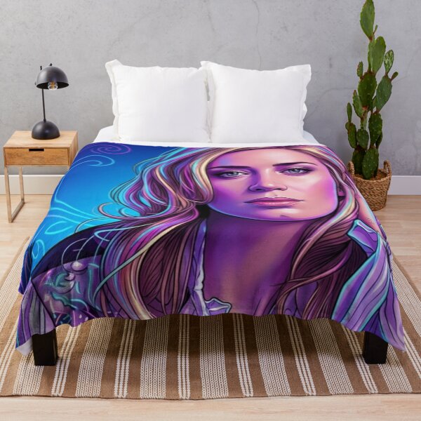 Item preview, EB Sexy Blunt Actress Lgbtq+ Comic Book Art Home Wall Decor Print Poster Pride TV Series Movie Music designed and sold by Mind Space.