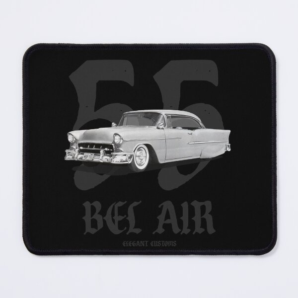 Item preview, 1955 Bel Air Tats Gotanda con texto - Lowrider, Kustom, Hot Rod, Muscle Car designed and sold by Elegant Customs.