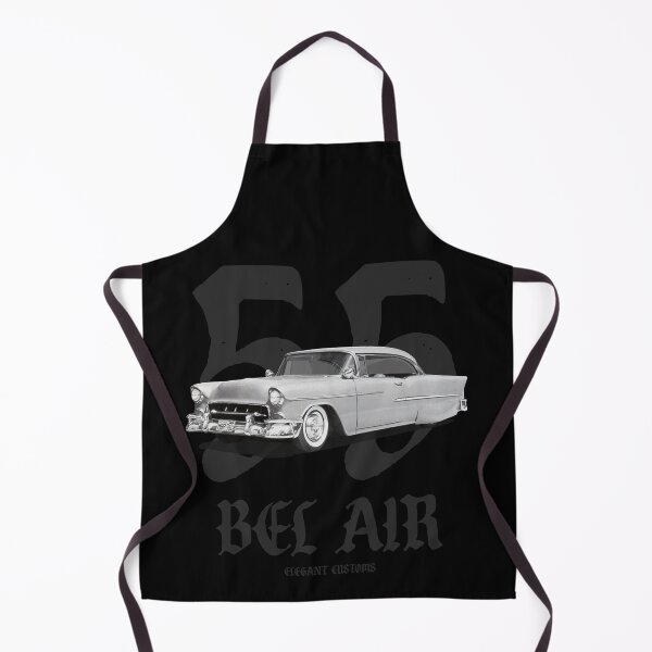 Artikelvorschau, 1955 Bel Air Tats Gotanda mit Text - Lowrider, Kustom, Hot Rod, Muscle Car entworfen und verkauft von Elegant Customs.