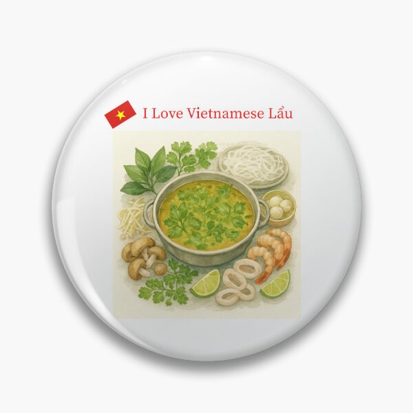 Item preview, I Love Vietnamese Lẩu designed and sold by Caris Clothing.