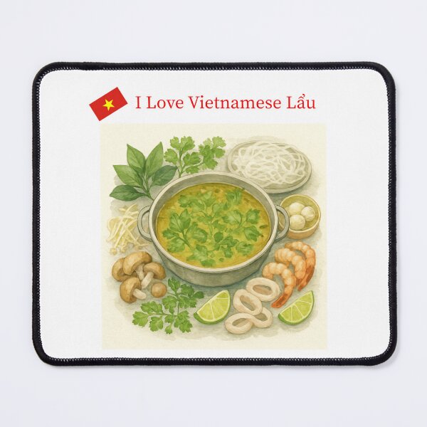 Item preview, I Love Vietnamese Lẩu designed and sold by Caris Clothing.