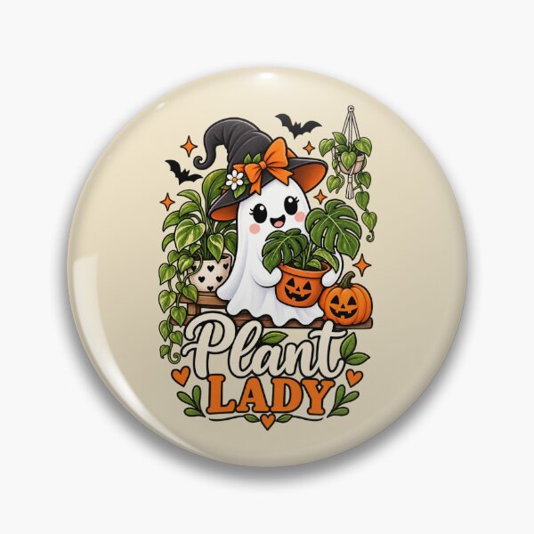 Item preview, Plant Lady Halloween Gift Cute Ghost Plant Lover Style designed and sold by Corvoria.